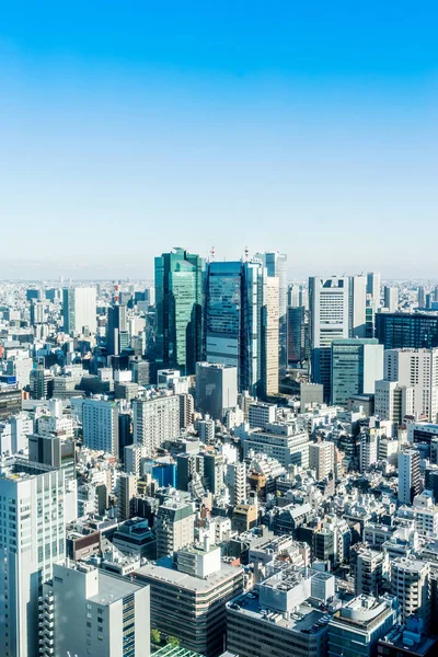 Asya Kavramı Emlak Kurumsal Inşaat Parlak Güneş Tokyo Japonya Canlı — Stok fotoğraf