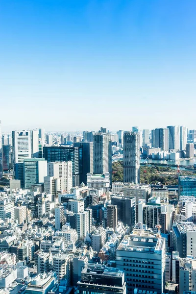 Asya Kavramı Emlak Kurumsal Inşaat Parlak Güneş Tokyo Japonya Canlı — Stok fotoğraf