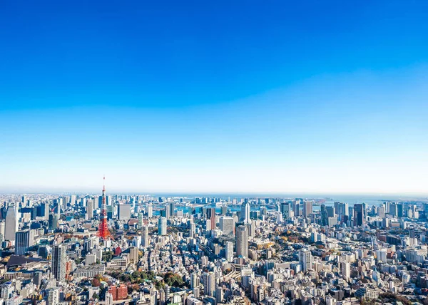 Ázsia Üzleti Koncepciója Ingatlan Társasági Építése Panorámás Modern Város Skyline — Stock Fotó