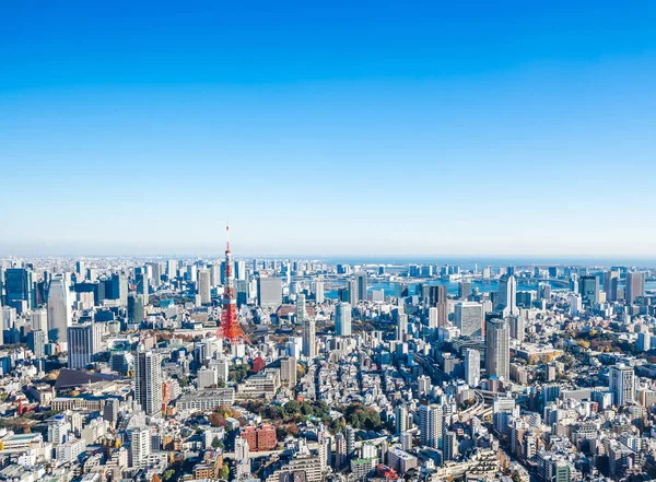 Ázsia Üzleti Koncepciója Ingatlan Társasági Építése Panorámás Modern Város Skyline — Stock Fotó