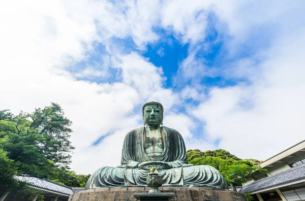 Reise Und Kulturkonzept Für Asien Großer Buddha Kotokuin Kamakura Japan — Stockfoto