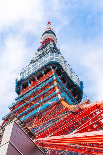 Veduta Della Moderna Costruzione Della Torre Tokyo Giappone — Foto Stock