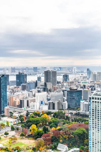 Veduta Dell Architettura Della Città Tokyo Alla Luce Del Giorno — Foto Stock