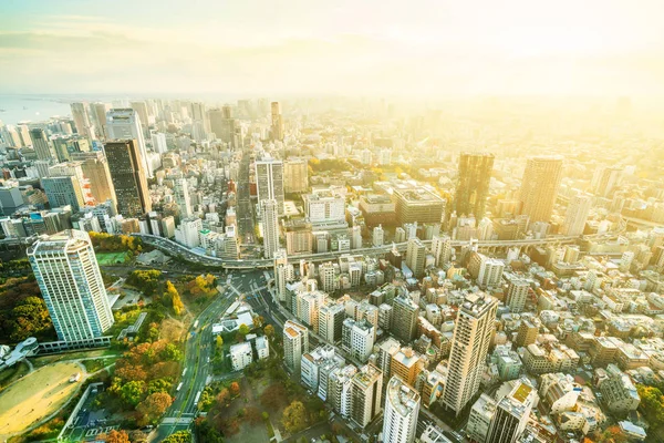 Tokyo Şehir Mimarisinin Gün Işığında Görünümü Japonya — Stok fotoğraf