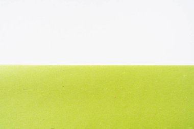 Tasarım konsepti - mockup için yeşil katlanmış Japon washi kağıt