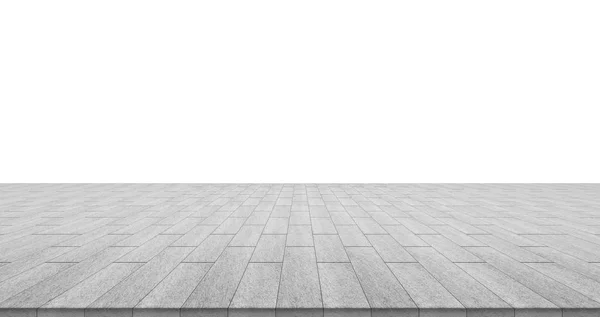 Business Concept Empty Floor Top Isolated White Background Display Mockup — Stock Photo, Image