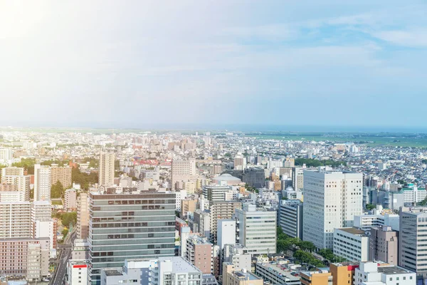 Ázsiai Üzleti Koncepció Ingatlan Vállalati Építőipar Panoráma Modern Város Skyline — Stock Fotó