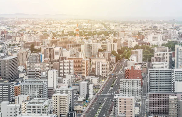 Ázsiai Üzleti Koncepció Ingatlan Vállalati Építőipar Panoráma Modern Város Skyline — Stock Fotó