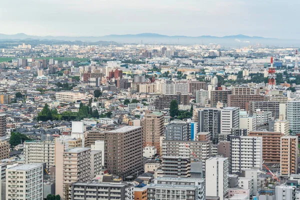 Gayrimenkul Kurumsal Inşaat Için Asya Konsepti Miyagi Sendai Panoramik Modern — Stok fotoğraf