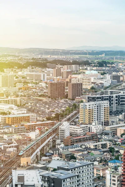 Concetto Business Asiatico Settore Immobiliare Costruzione Aziendale Panoramica Moderna Vista — Foto Stock