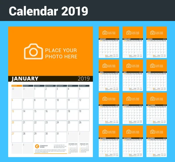 Calendar 12 Monthsストックベクター ロイヤリティフリーcalendar 12 Monthsイラスト ページ 6 Depositphotos