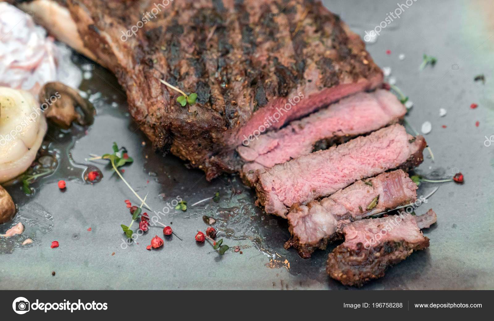 Costela Bife Grelhado Cozinha Gourmet Americana Stock Photo Costela Bife Grelhado Cozinha Gourmet Americana Stock Photo