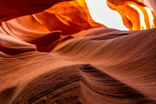 Sayfa Arizona Usa Yakınındaki Navajo Rezervasyonunuzu Yaparken Alt Antilop Kanyonu — Stok fotoğraf