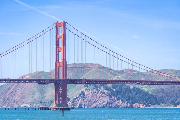 Золотые Ворота Мост Сан Франциско Калифорния Сша — стоковое фото