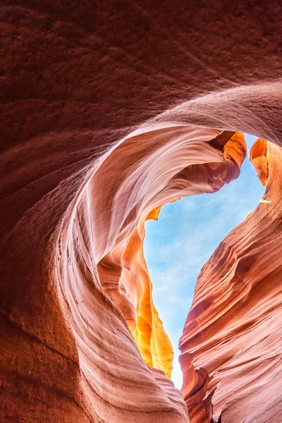 Sayfa Arizona Usa Yakınındaki Navajo Rezervasyonunuzu Yaparken Alt Antilop Kanyonu — Stok fotoğraf