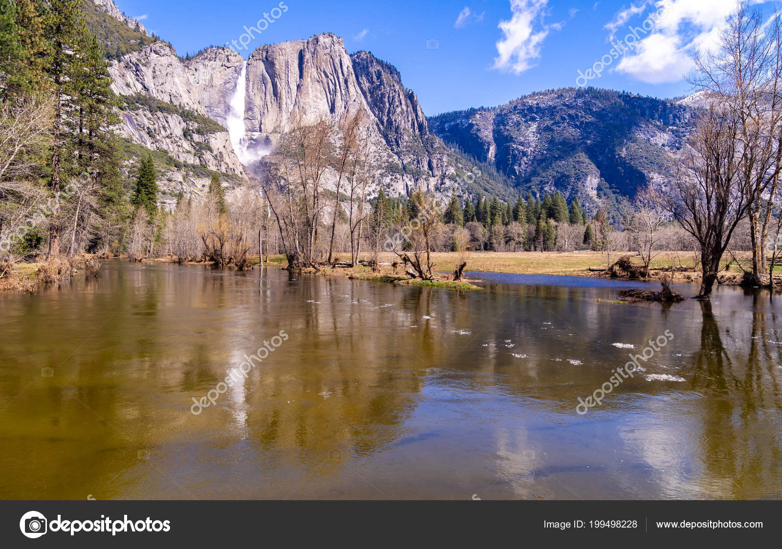 Yosemite Valley National Park Swinging Bridge Yosemite
