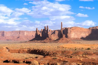 Monument valley utah ABD'deki navajo aşiret park