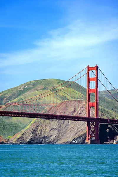 ゴールデン ゲート ブリッジ サンフランシスコ カリフォルニア アメリカ西海岸の太平洋海域における — ストック写真
