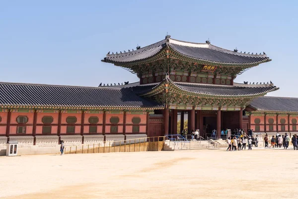 Gyeongbokgung Palace Seúl Corea Del Sur —  Fotos de Stock