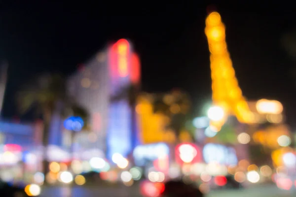 Abstract Blurred Achtergrond Van Las Vegas Stad Stadsgezicht Nevada Usa — Stockfoto