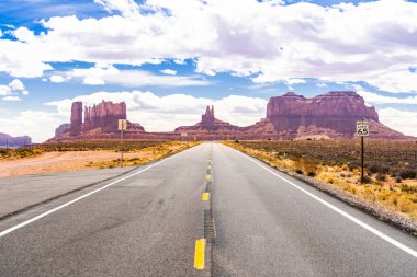 Monument valley utah ABD'deki navajo aşiret park