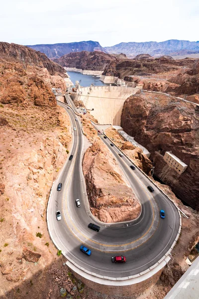 Hoover Dam Arizona Nevada Verenigde Staten — Stockfoto