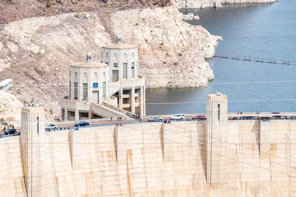 Φράγμα Hoover Στην Αριζόνα Και Νεβάδα Ηπα — Φωτογραφία Αρχείου