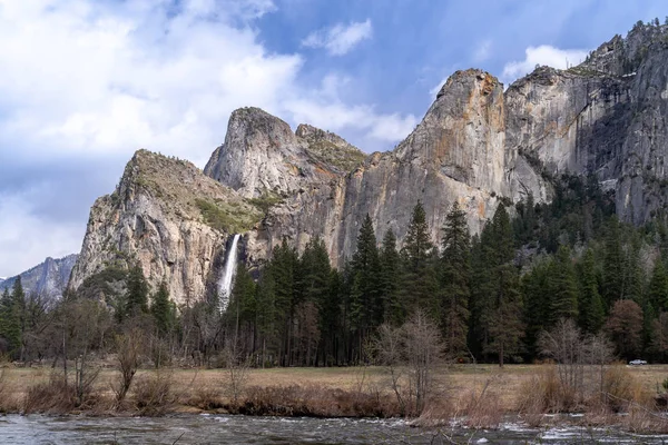 Yosemite Valley Veduta Del Parco Nazionale Dello Yosemite California San — Foto Stock