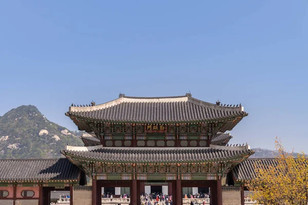 Gyeongbokgung Palace Seoul Sydkorea — Stockfoto