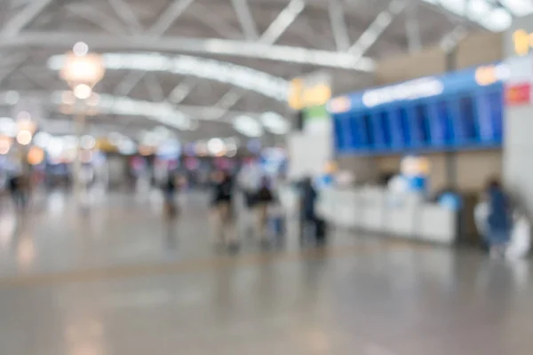 Abstrast Blurred Background Airport Departure Terminal Area — Stock Photo, Image