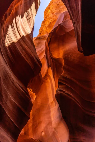 Upper Antelope Canyon Navajo Reservering Buurt Van Page Arizona Verenigde — Stockfoto