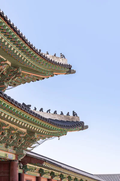 Gyeongbokgung Palace Seoul Zuid Korea — Stockfoto