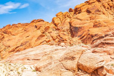 Red Rock Canyon Las Vegas Nevada ABD Ulusal Koruma alanında