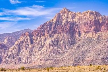 Red Rock Canyon Las Vegas Nevada ABD Ulusal Koruma alanında