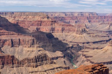 Büyük Kanyon Arizona ABD Güney kenarında