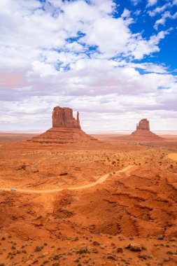 Monument valley utah ABD'deki navajo aşiret park