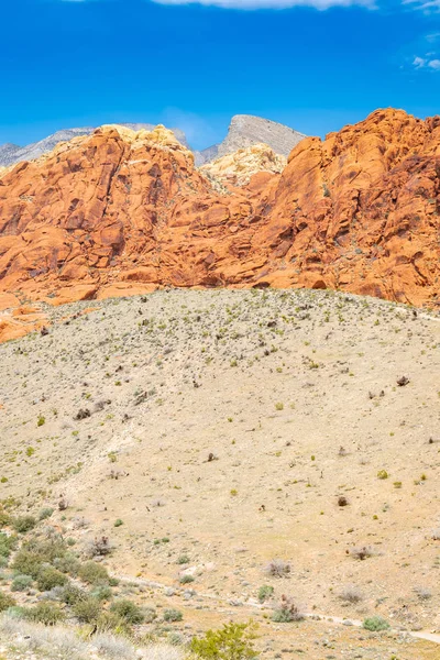 Red Rock Canyon National Connection Area Las Vegas Nevada Usa — стоковое фото