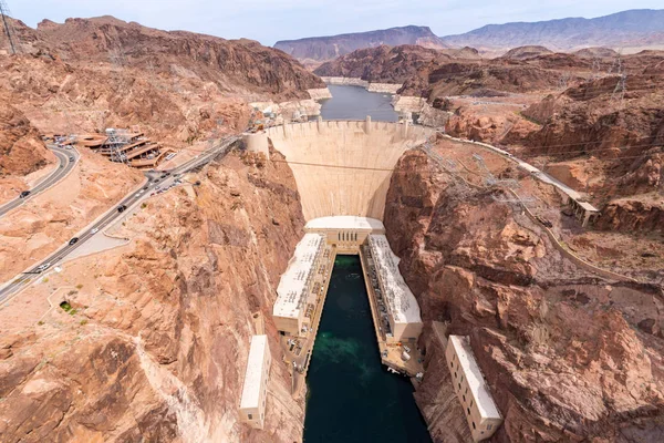 Hoover Dam Arizona Nevada Verenigde Staten — Stockfoto