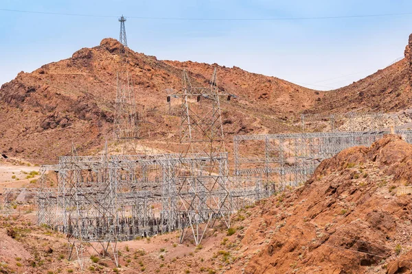 Santral Hoover Barajı Arizona Nevada Abd — Stok fotoğraf