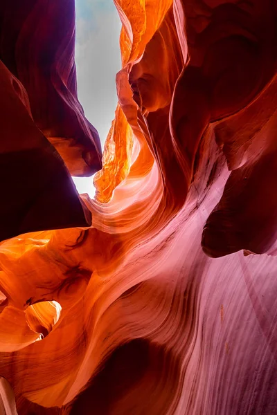 Lower Antelope Canyon Navajo Reservation Page Arizona Usa — Stock Photo, Image