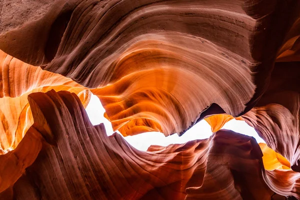 Sayfa Arizona Usa Yakınındaki Navajo Rezervasyonunuzu Yaparken Alt Antilop Kanyonu — Stok fotoğraf