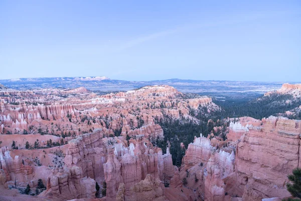 Coucher Soleil Parc National Bryce Canyon Utah Usa — Photo