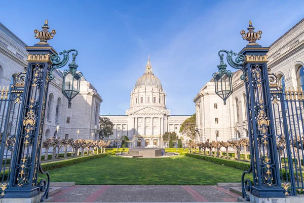 Municipio San Francisco Nella Zona Del Centro Cittadino San Francisco — Foto Stock