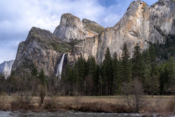 Yosemite Valley Veduta Del Parco Nazionale Dello Yosemite California San — Foto Stock