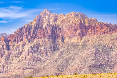 Red Rock Canyon Las Vegas Nevada ABD Ulusal Koruma alanında