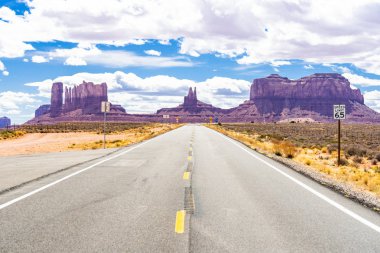 Monument valley utah ABD'deki navajo aşiret park