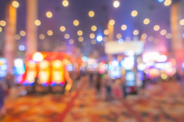 Bulanık arka plan Casino Las Vegas City Nevada ABD