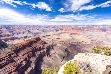 Büyük Kanyon Arizona ABD Güney kenarında