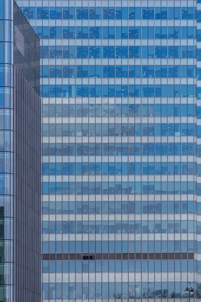 Modern Och Samtida Kontorsbyggnad Från Glas Och Stål Med För — Stockfoto