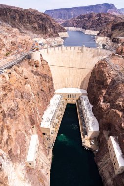 Arizona ve Nevada 'daki Hoover Barajı, ABD